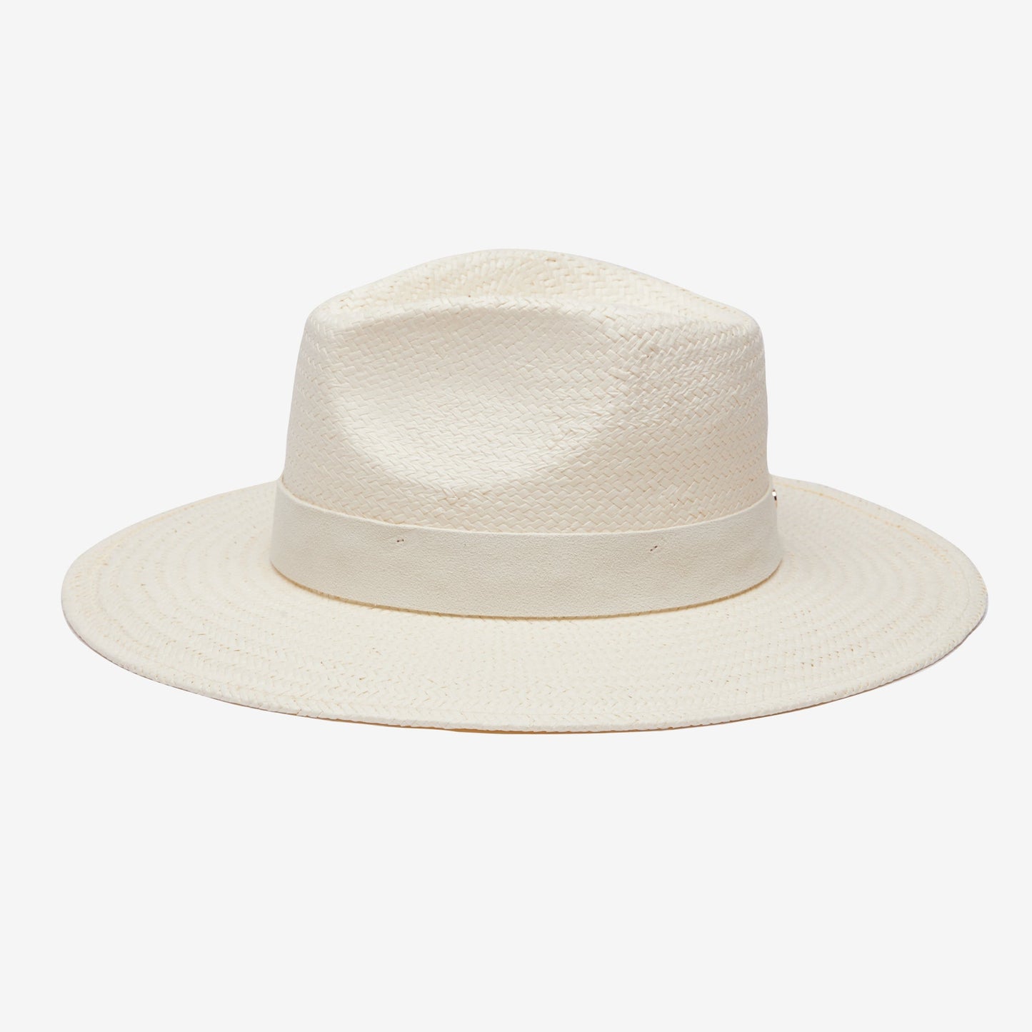 Sutton Paper Straw Fedora in Ivory