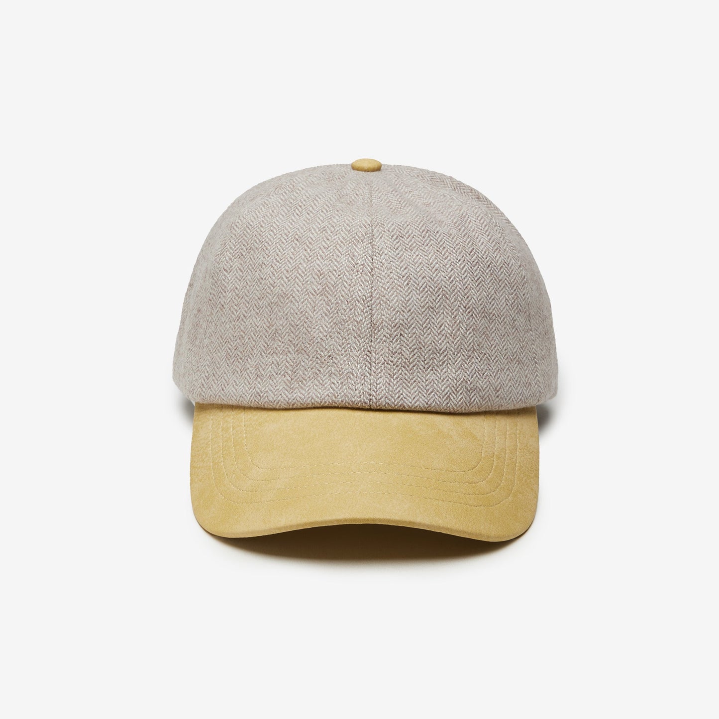 Sam Baseball Cap in Herringbone