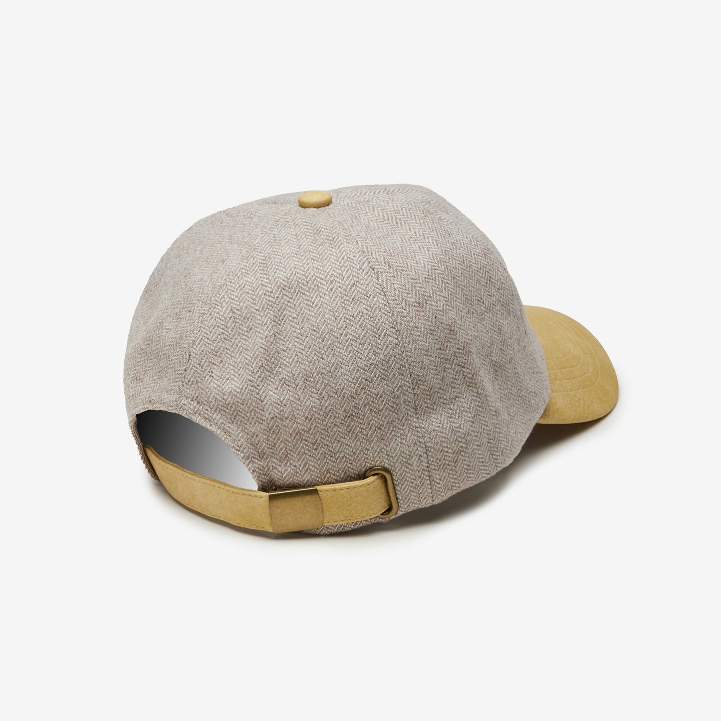 Sam Baseball Cap in Herringbone