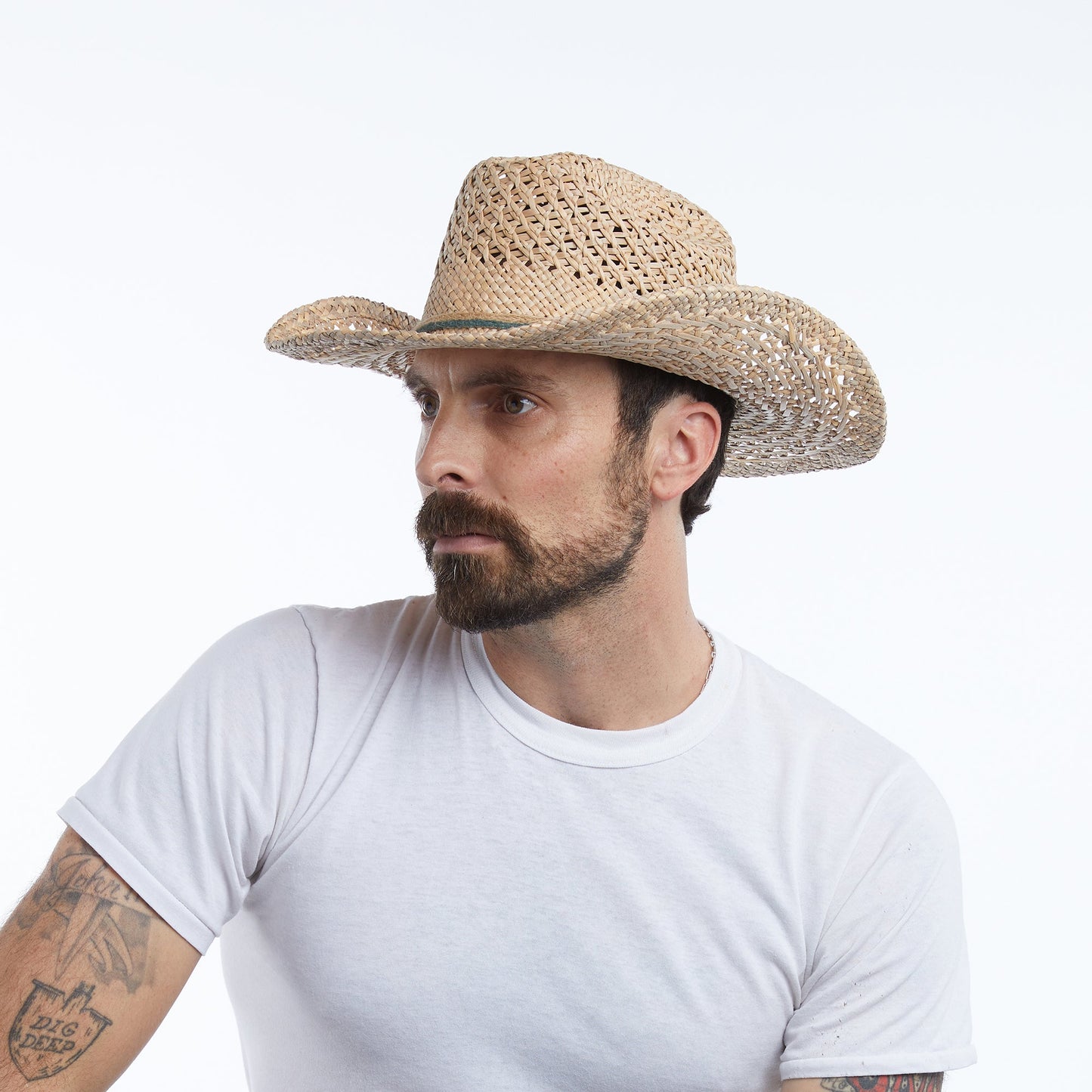 Jessica Straw Cowboy in Seagrass - Men's