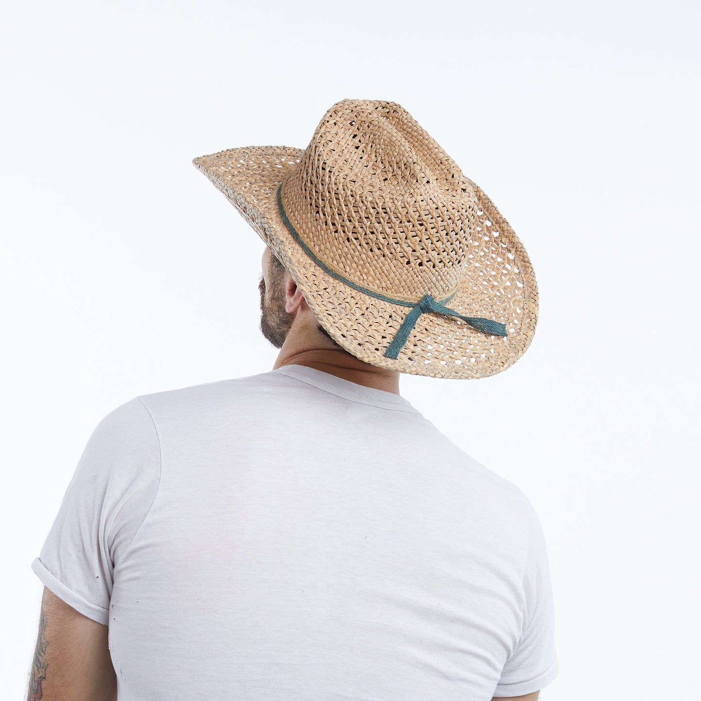 Jessica Straw Cowboy in Seagrass - Men's