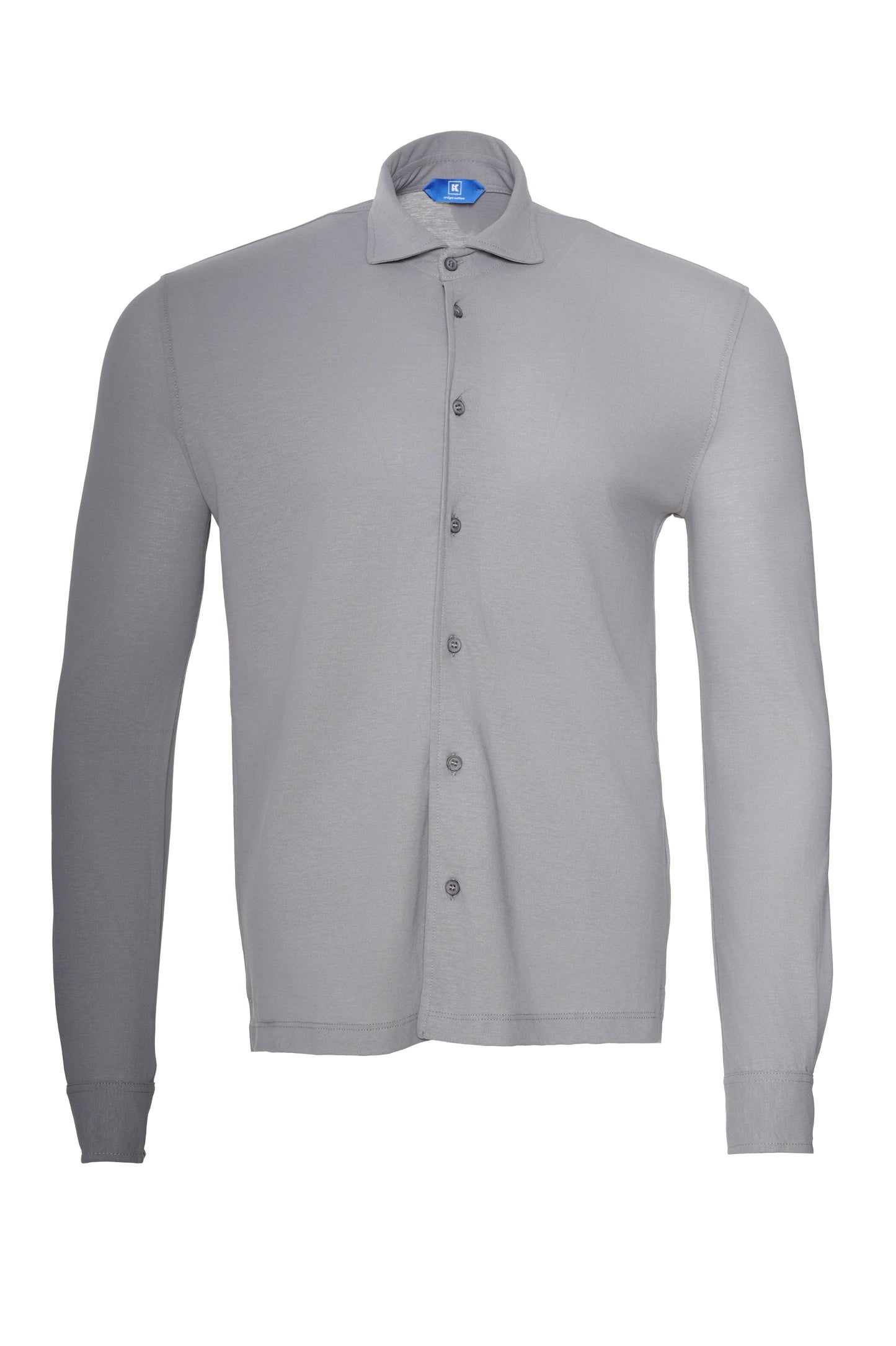 Kired CAPRI Long Sleeve Full Button Polo Shirt
