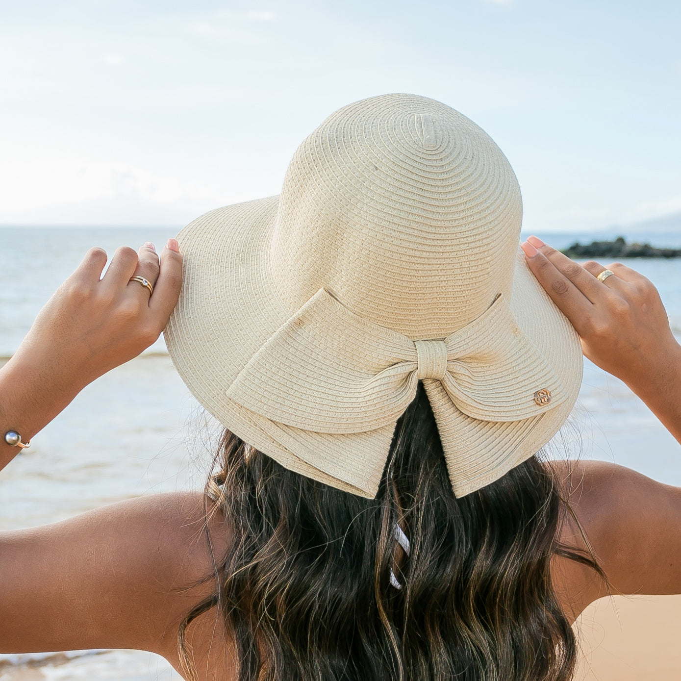 Bow Back Sun Hat