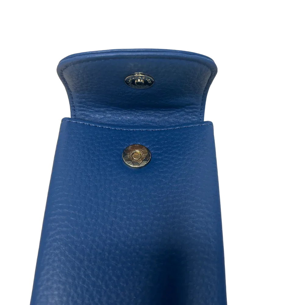Full-Grain Leather Double Eyeglass Case – Sophia Travel Glasses Organizer