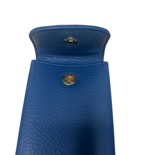 Full-Grain Leather Double Eyeglass Case – Sophia Travel Glasses Organizer
