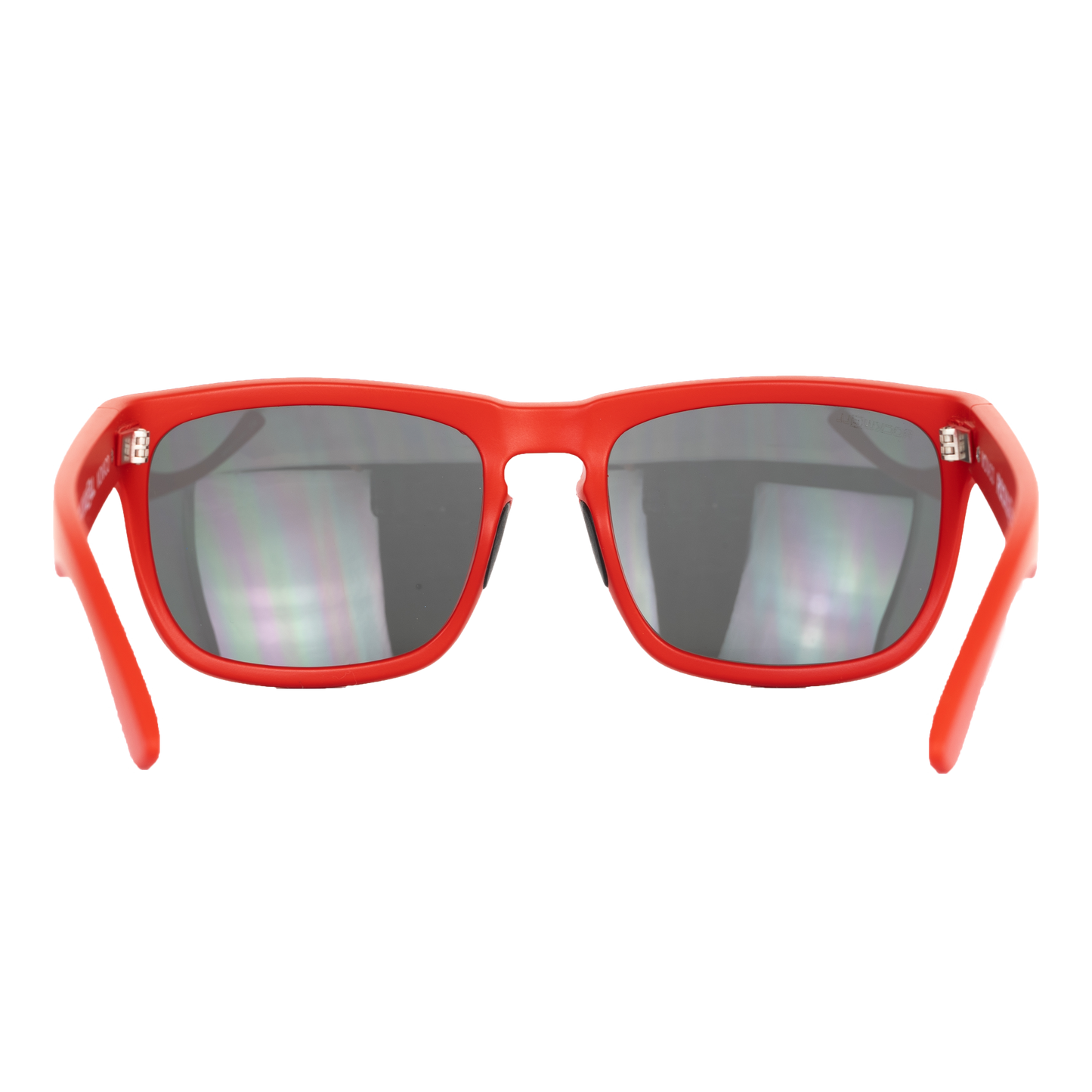 Monaco (Red/Black) / Top Seller /  Crystal Clear Lenses / Sporty Rubberized Frame / Keyhole Nose Bridge