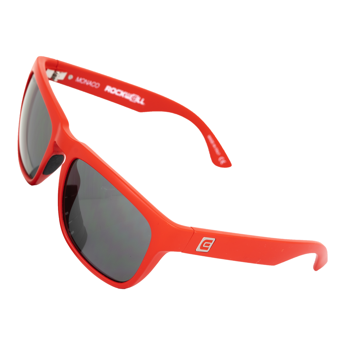 Monaco (Red/Black) / Top Seller /  Crystal Clear Lenses / Sporty Rubberized Frame / Keyhole Nose Bridge