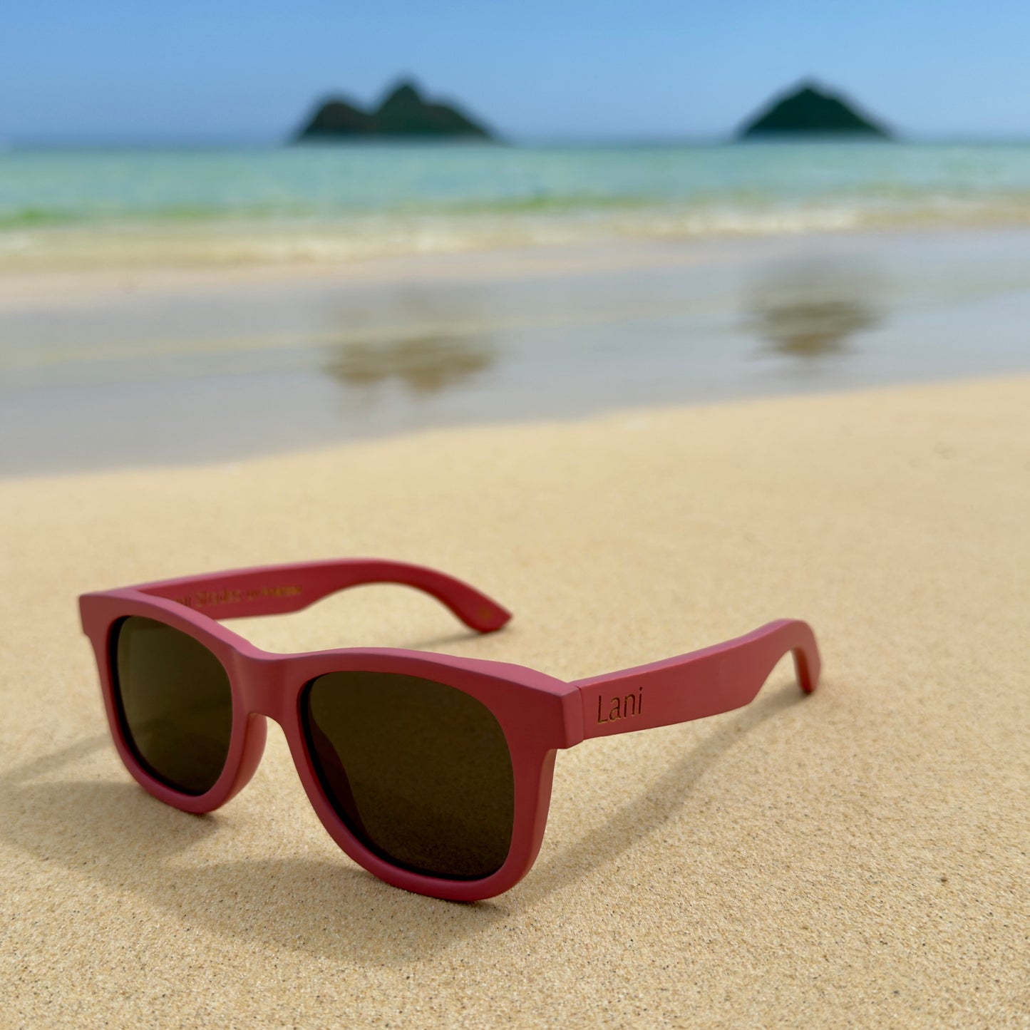 Ohe Ono / Polarized Sustainable Bamboo Wood Floating Sunglasses / UV 400 / Eddie Style