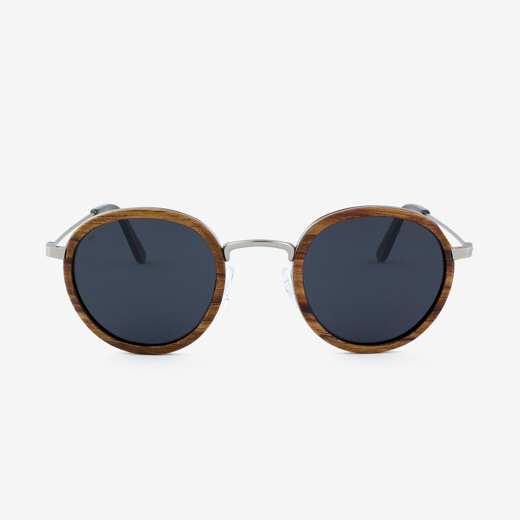Pasco - Featherlight Titanium & Wood Sunglasses