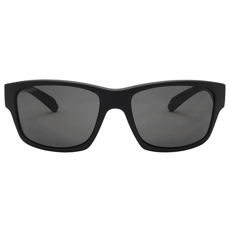 POMPEI FLOATABLE (MATTE BLACK/BLACK POLARIZED HYDRO) /  Wide Design / Impact-Resistant / Made in Italy