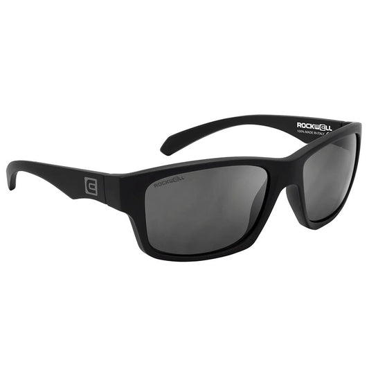 POMPEI FLOATABLE (MATTE BLACK/BLACK POLARIZED HYDRO) /  Wide Design / Impact-Resistant / Made in Italy