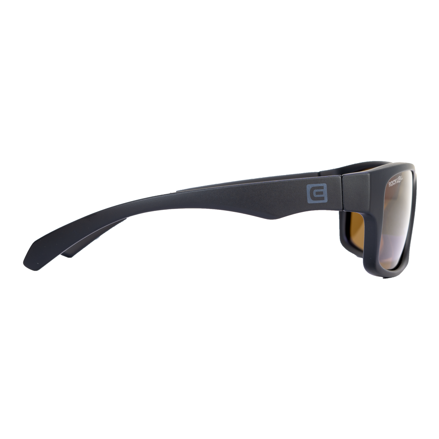 POMPEI FLOATABLE (MATTE BLACK/BROWN POLARIZED HYDRO) /  Wide Design / Impact-Resistant / Made in Italy