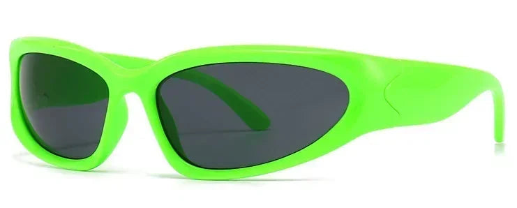 Unique Y2K Designer Luxury Sunglasses Women Rectangle Big Frame Sun Glasses For Men Outdoor UV Protection Classic 2000S Black Sh