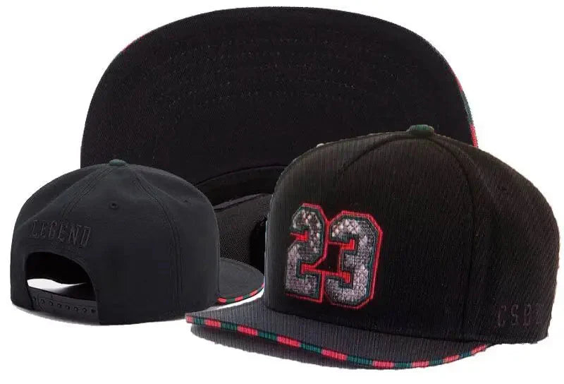 Skull Hand Snapback Hat – Flat Bill Adjustable Baseball Cap