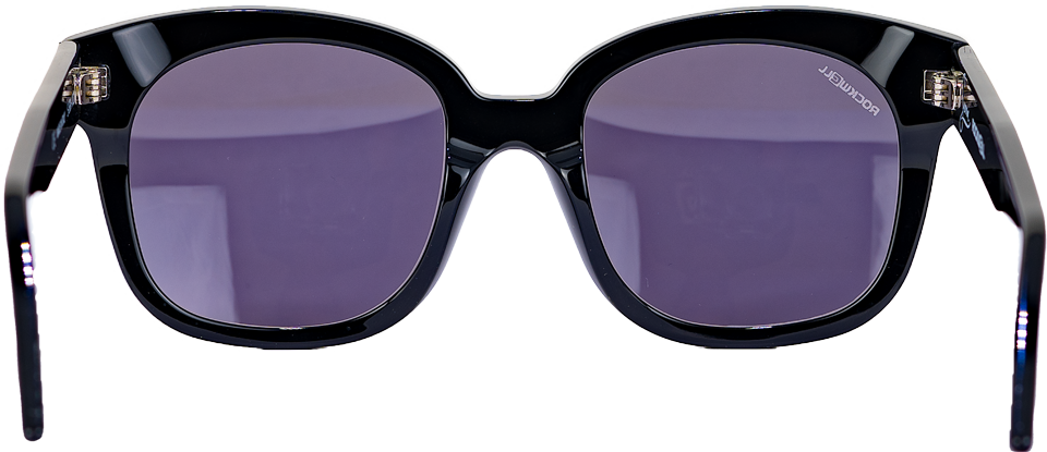 Sierra (Black/Black) / Classic Italian Artistry with Modern Design /  High-Quality Acetate
