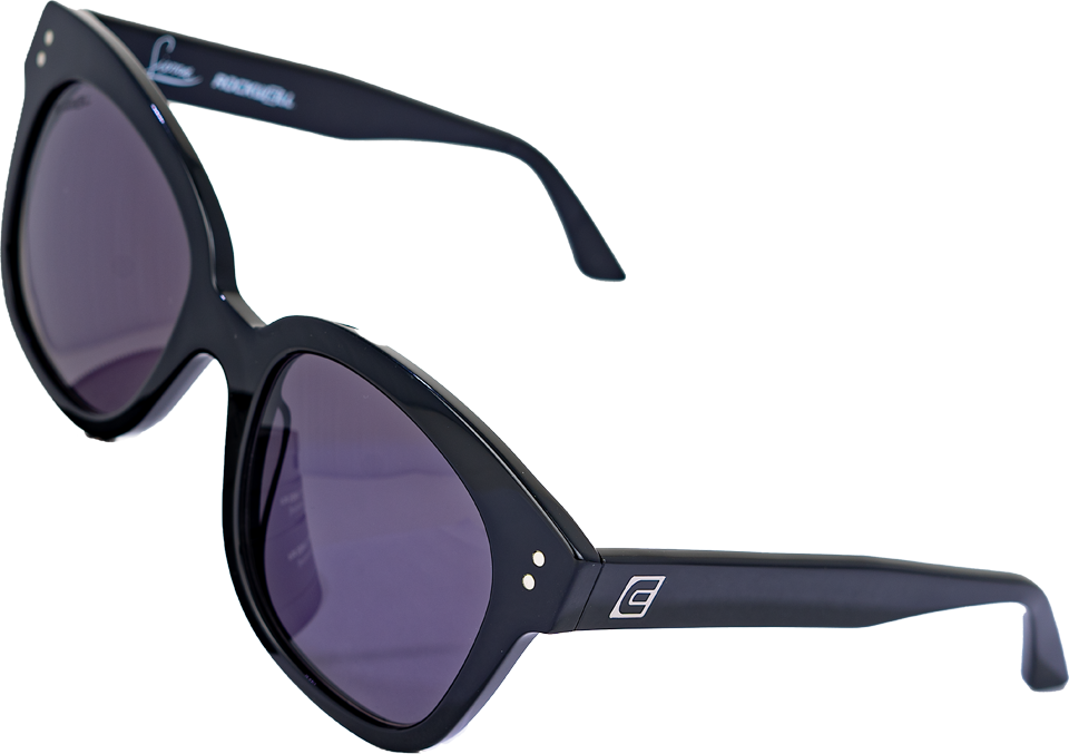 Sierra (Black/Black) / Classic Italian Artistry with Modern Design /  High-Quality Acetate