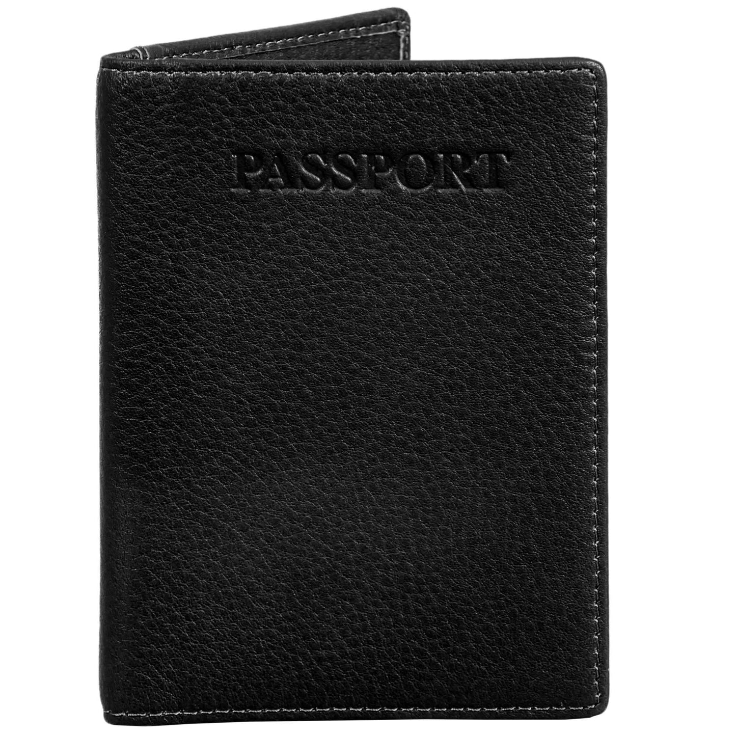 Sophia Full Grain Leather Passport Cover with Card Slot