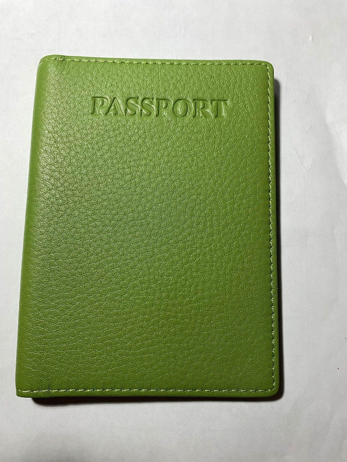 Sophia Full Grain Leather Passport Cover with Card Slot