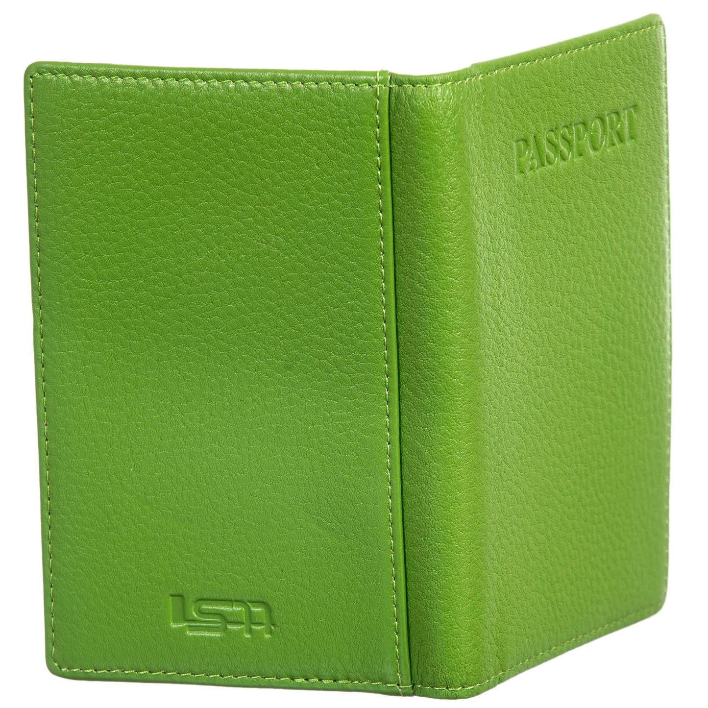 Sophia Full Grain Leather Passport Cover with Card Slot
