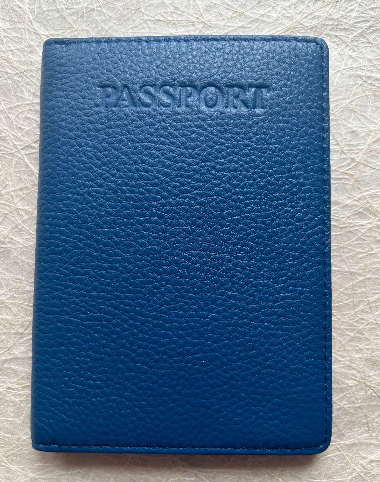 Sophia Full Grain Leather Passport Cover with Card Slot