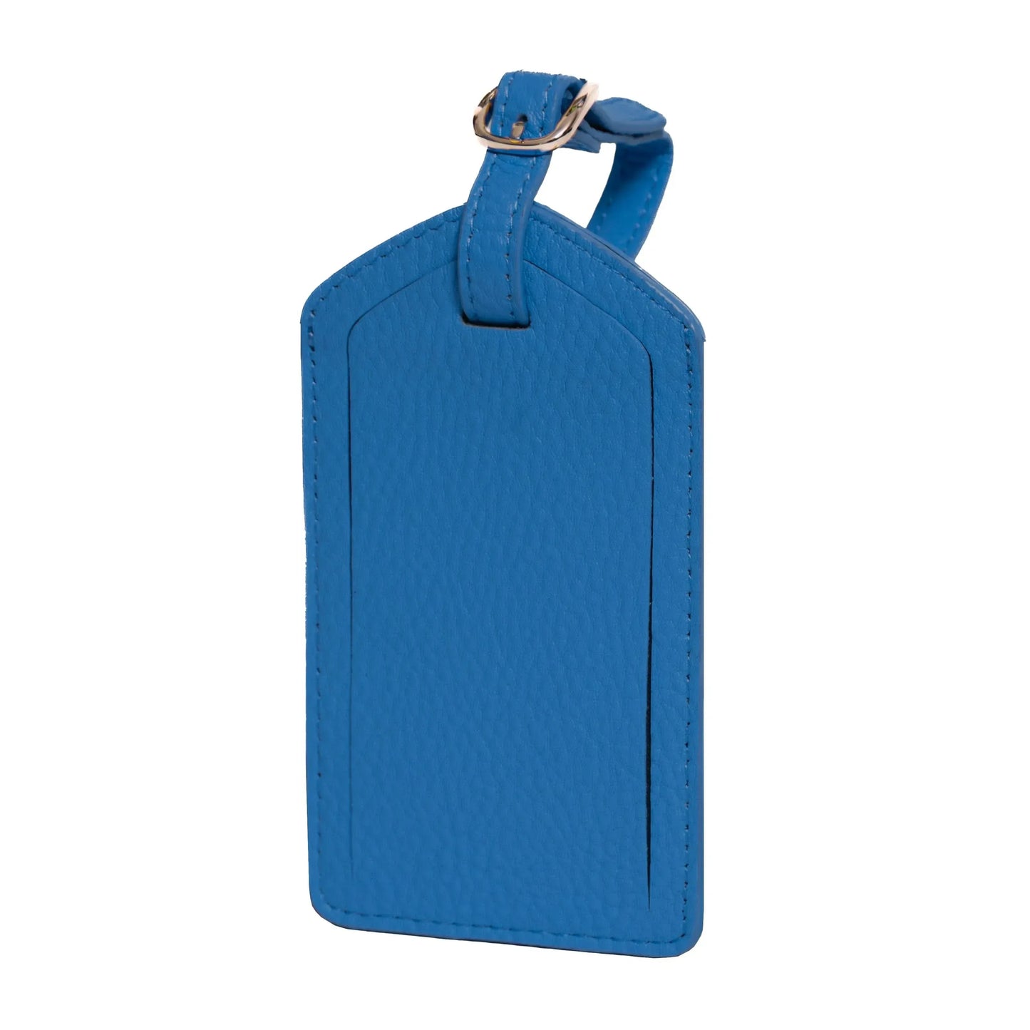 Full Grain Leather Luggage Tag – Sophia Premium Travel Bag Tag
