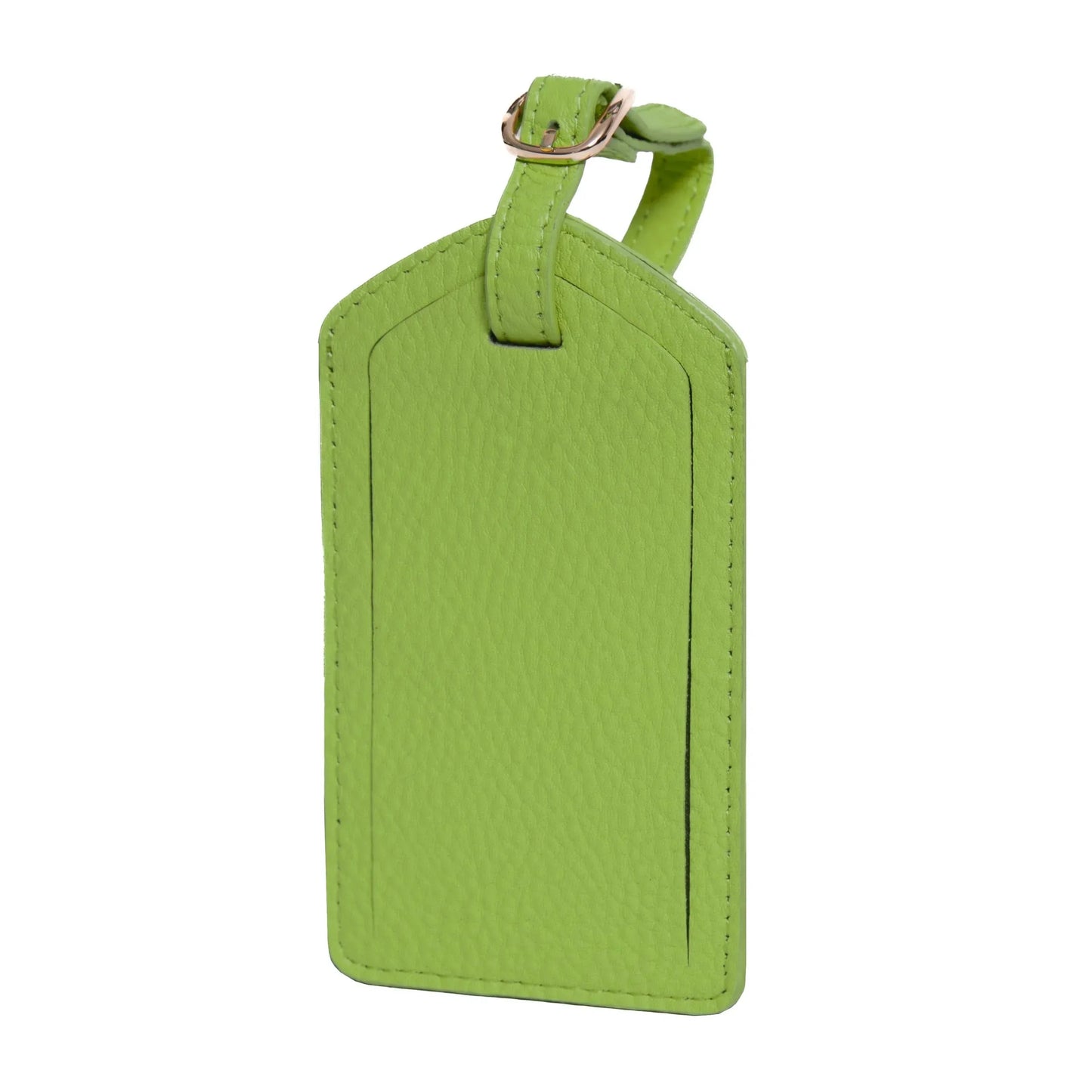 Full Grain Leather Luggage Tag – Sophia Premium Travel Bag Tag