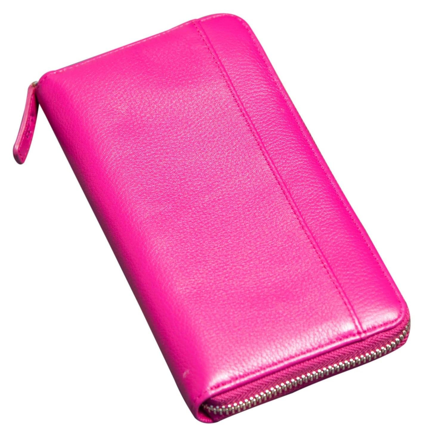 Full-Grain Leather Zip-Around Wallet for Women – Sophia Travel & Everyday Wallet