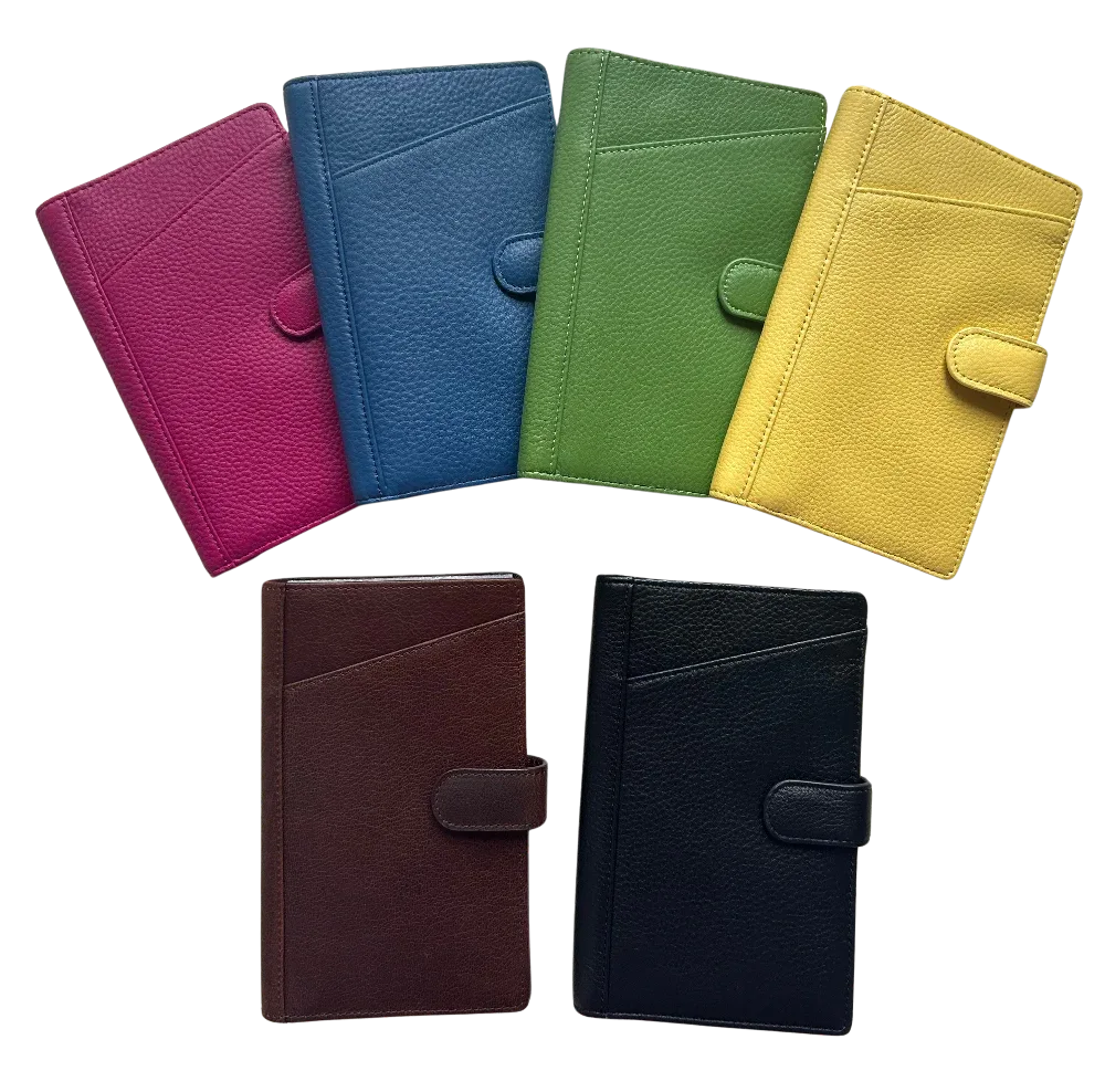 Sophia Full Grain Leather Travel Wallet with Passport Slot