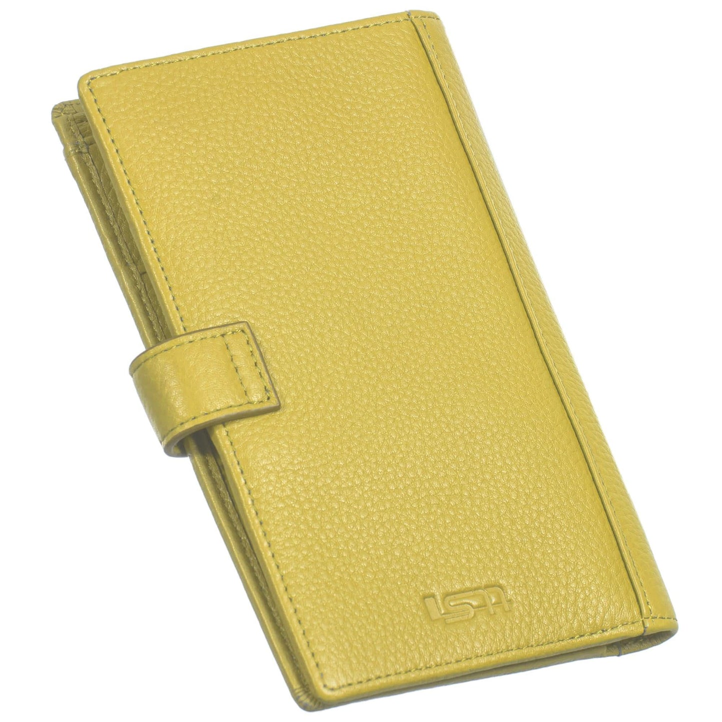 Sophia Full Grain Leather Travel Wallet with Passport Slot