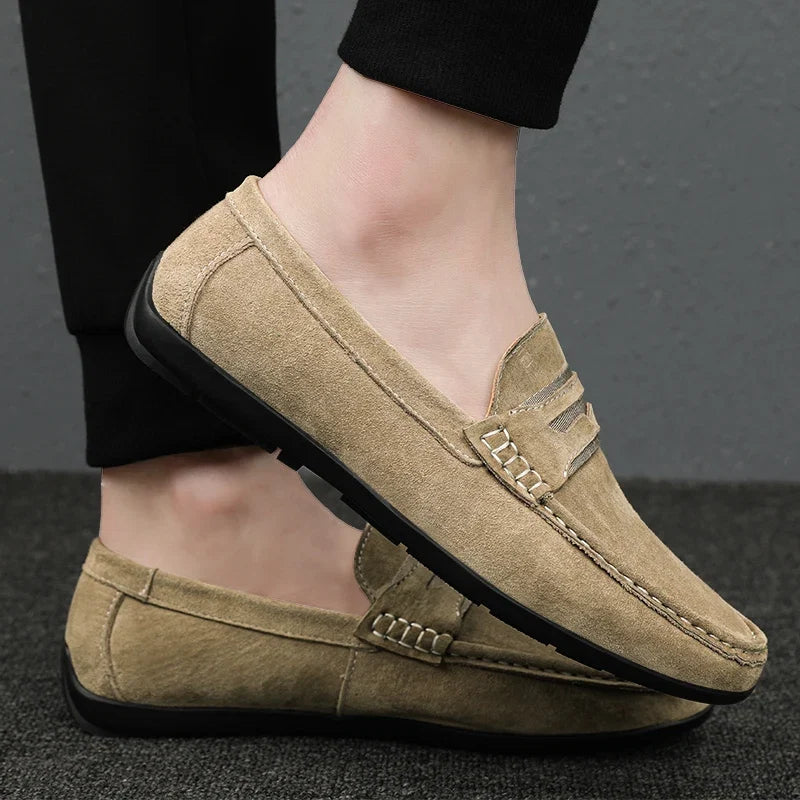 Spring/Summer Suede Men Loafers