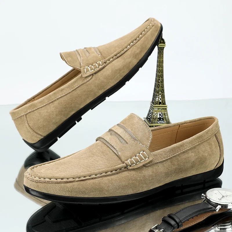 Spring/Summer Suede Men Loafers