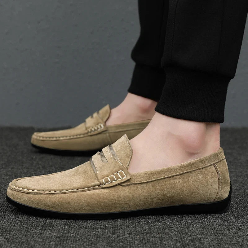 Spring/Summer Suede Men Loafers