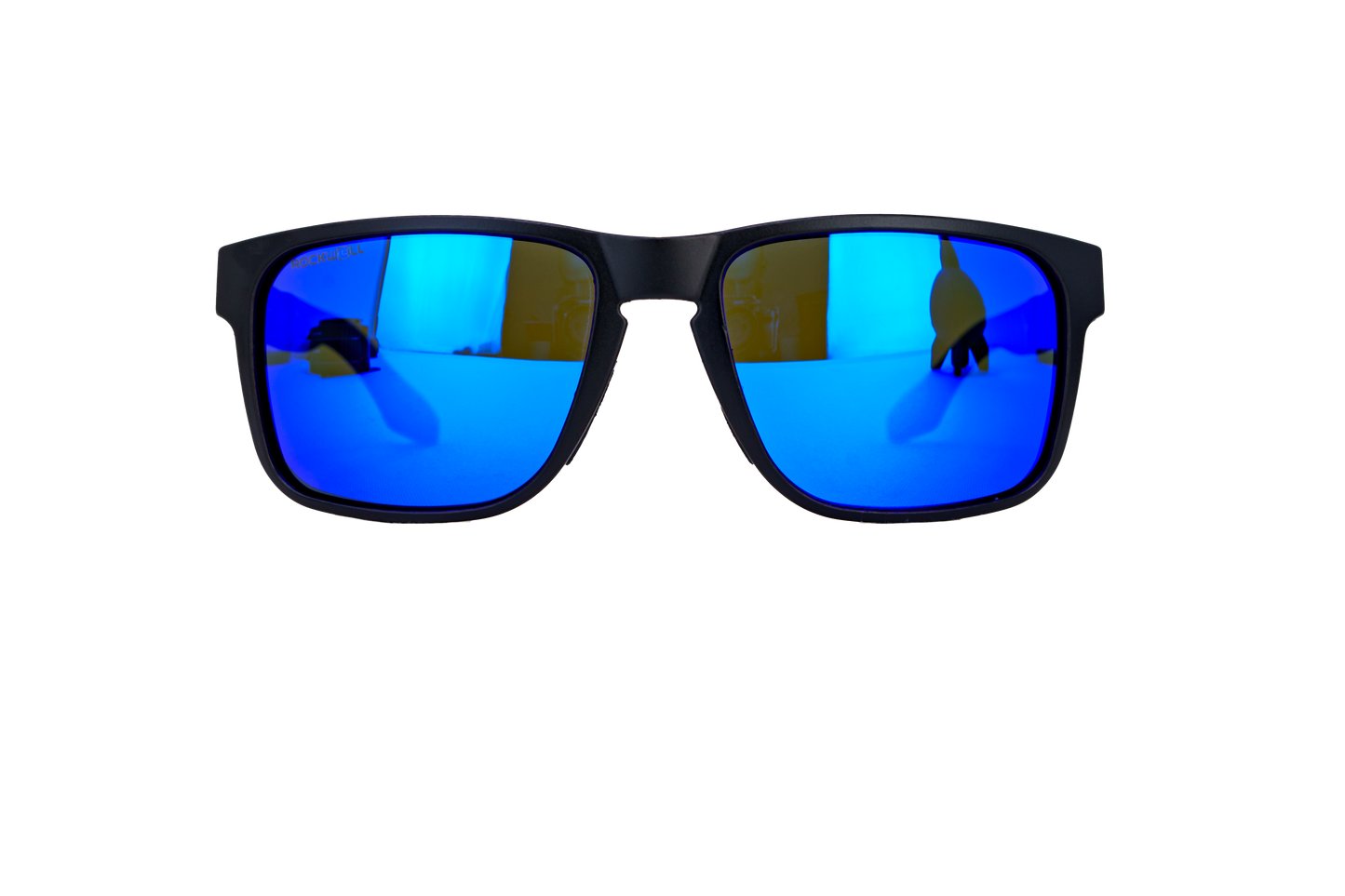 Triton (Black/Dark Blue) - Floatable / Dark Blue Mirrored Lenses / Oleo-Hydrophobic Treatment / 100% U V Protection