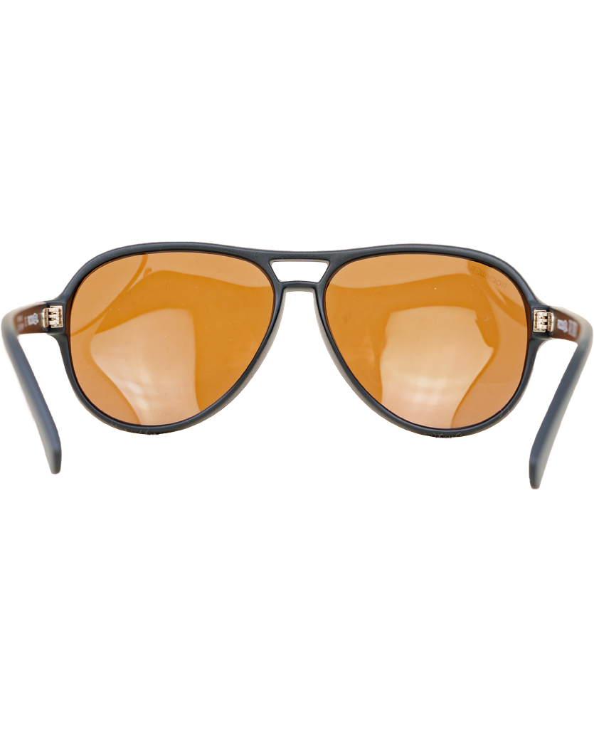 Casino (Black/Brown Polarized Lens) / TR90 Swiss Nylon Memory Frame / Crafted in Italy / Durable Feather-Weight