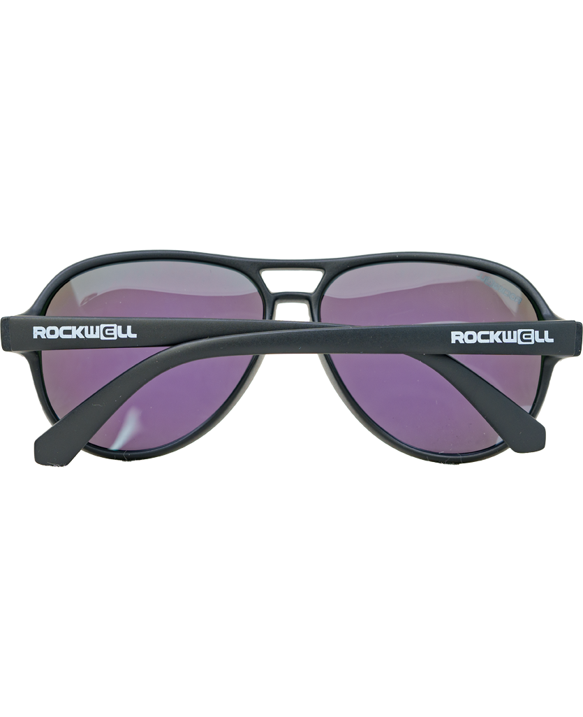 Casino (Black/Green Mirror Polarized Lens) / TR90 Swiss Nylon Memory Frame / Crafted in Italy