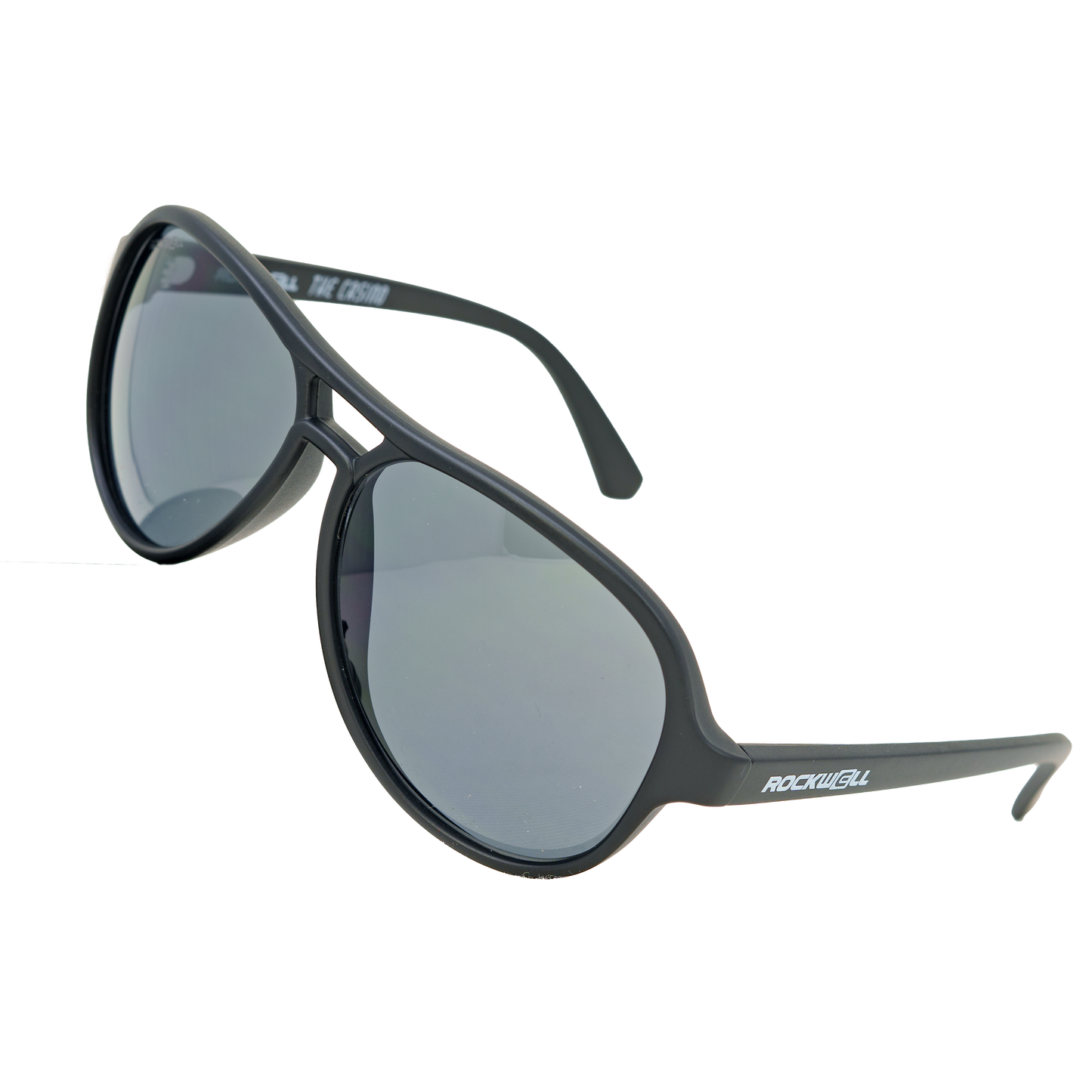 Casino (Black/Grey Polarized Lens) / TR90 Swiss Nylon Memory Frame / Crafted in Italy / Clear Distortion Free Optics