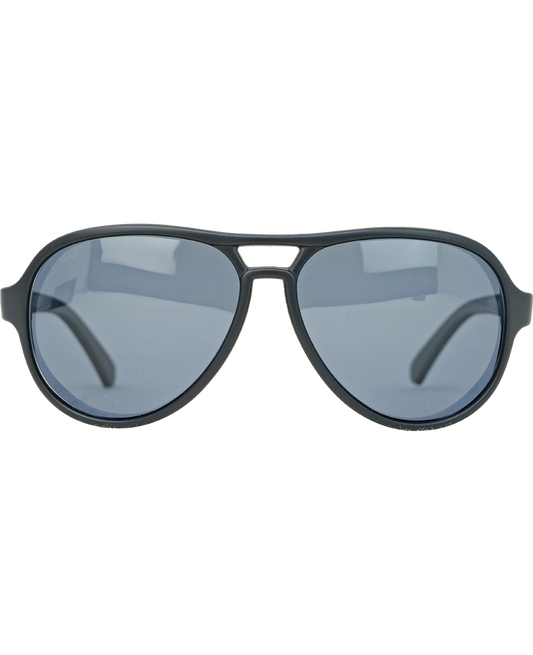 Casino (Black/Grey Lens) /  TR90 Swiss Nylon Memory Frame / Crafted in Italy /  Durable Feather-Weight