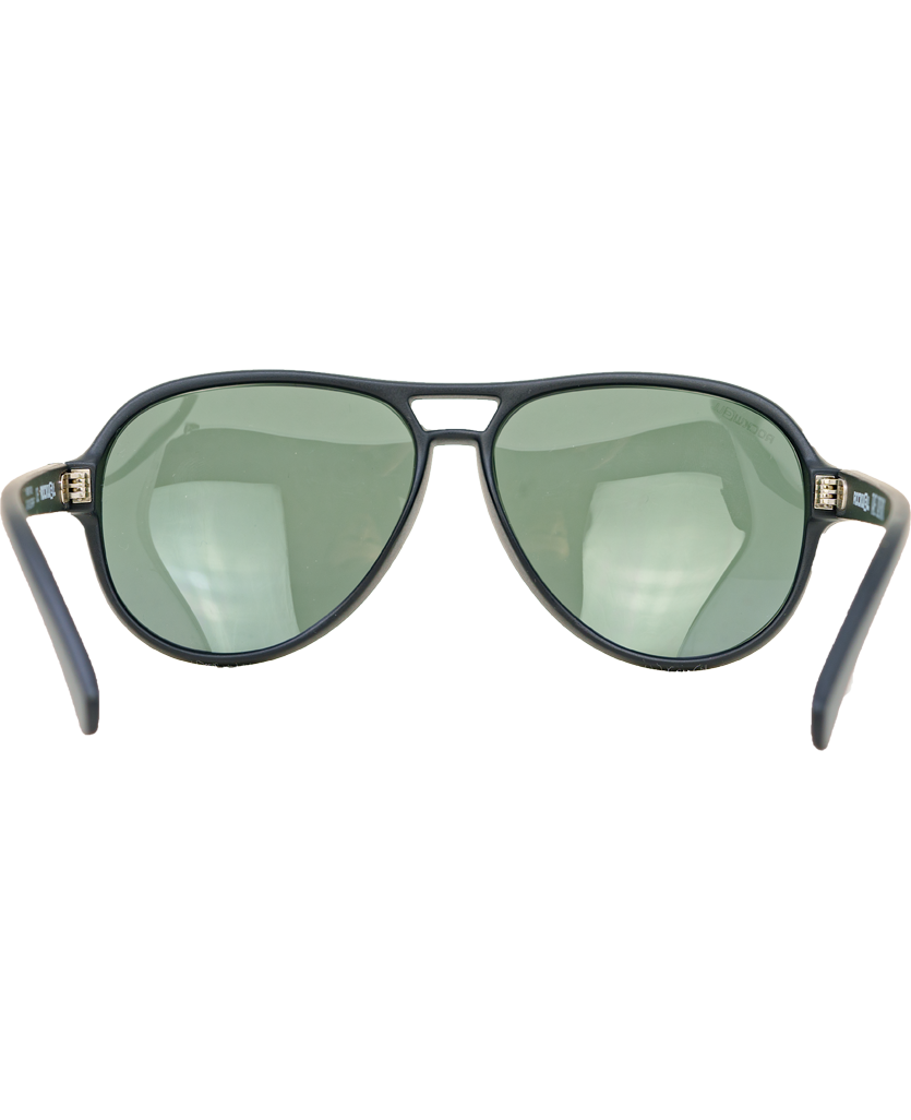 Casino (Black/Green Polarized Lens) / TR90 Swiss Nylon Memory Frame / Crafted in Italy