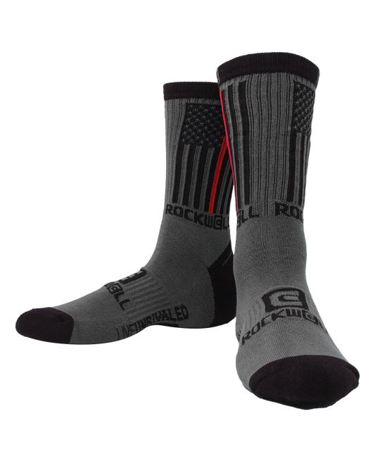 Firefighter Flag Socks