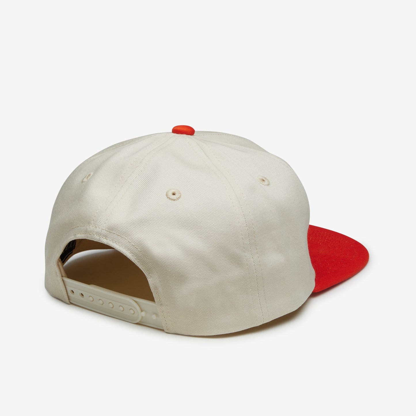 Vacay Embroidered Patch Cap in Red