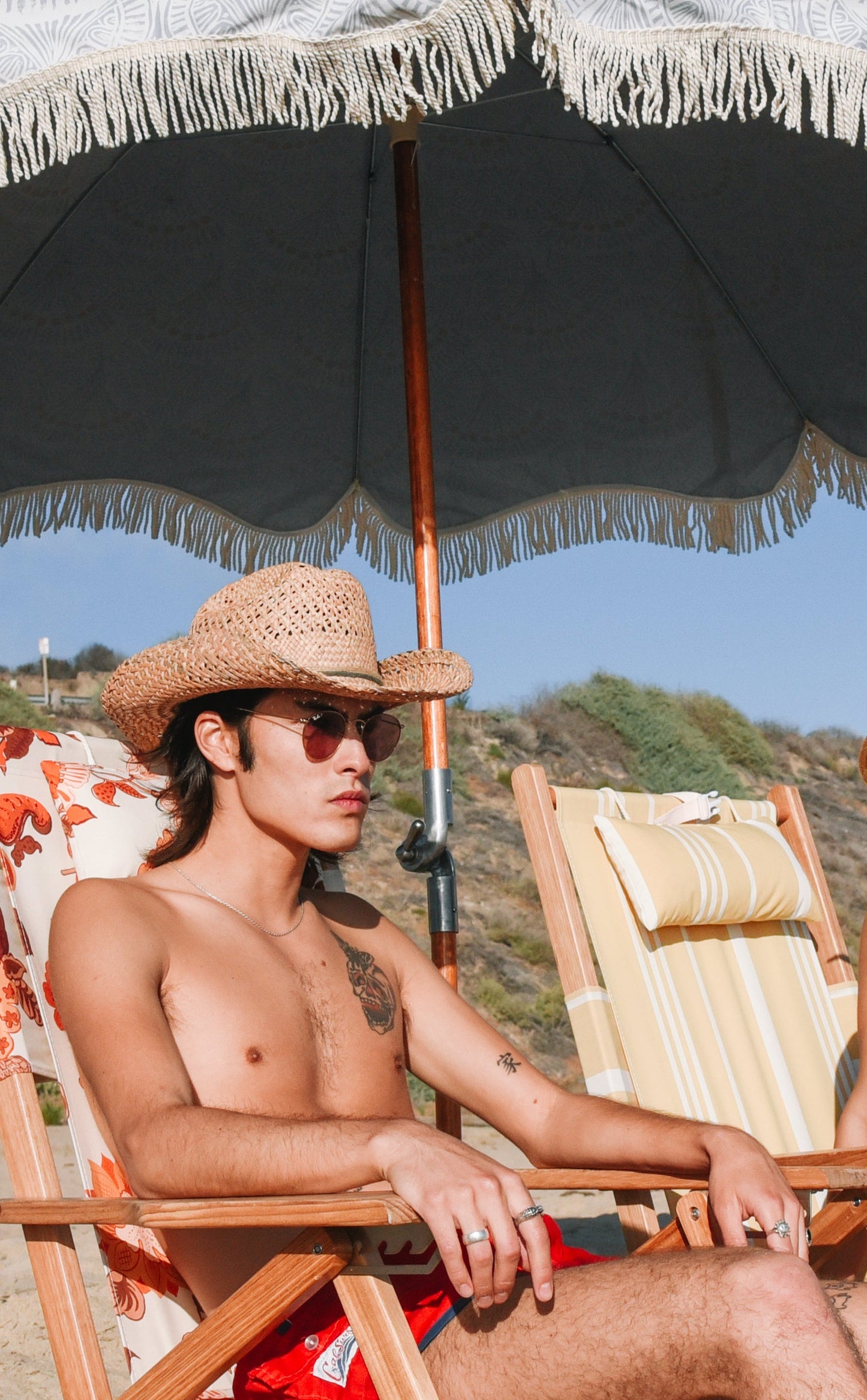 Jessica Straw Cowboy in Seagrass - Men's