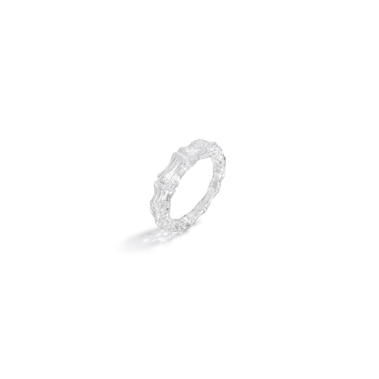 Bamboo Lucite Rings