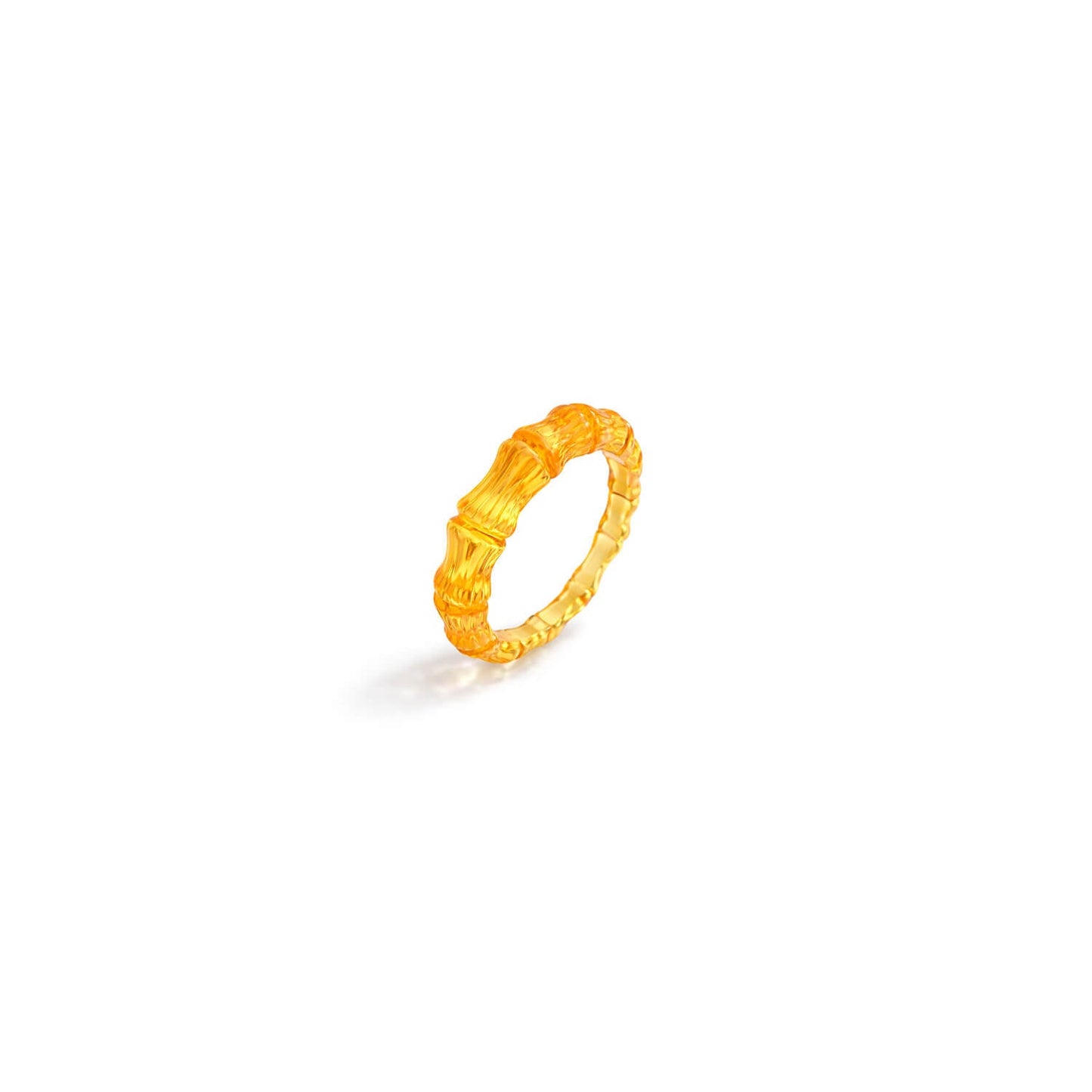 Bamboo Lucite Rings
