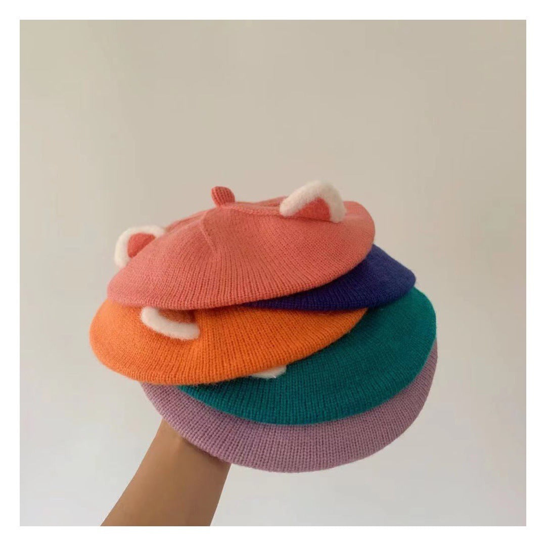 Spring And Autumn Baby Knitting Wool Hats