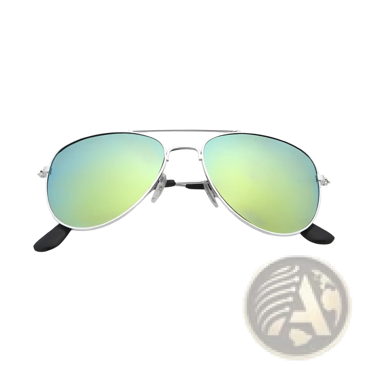 Classic Unisex Metal Aviator Sunglasses with Uv Protection