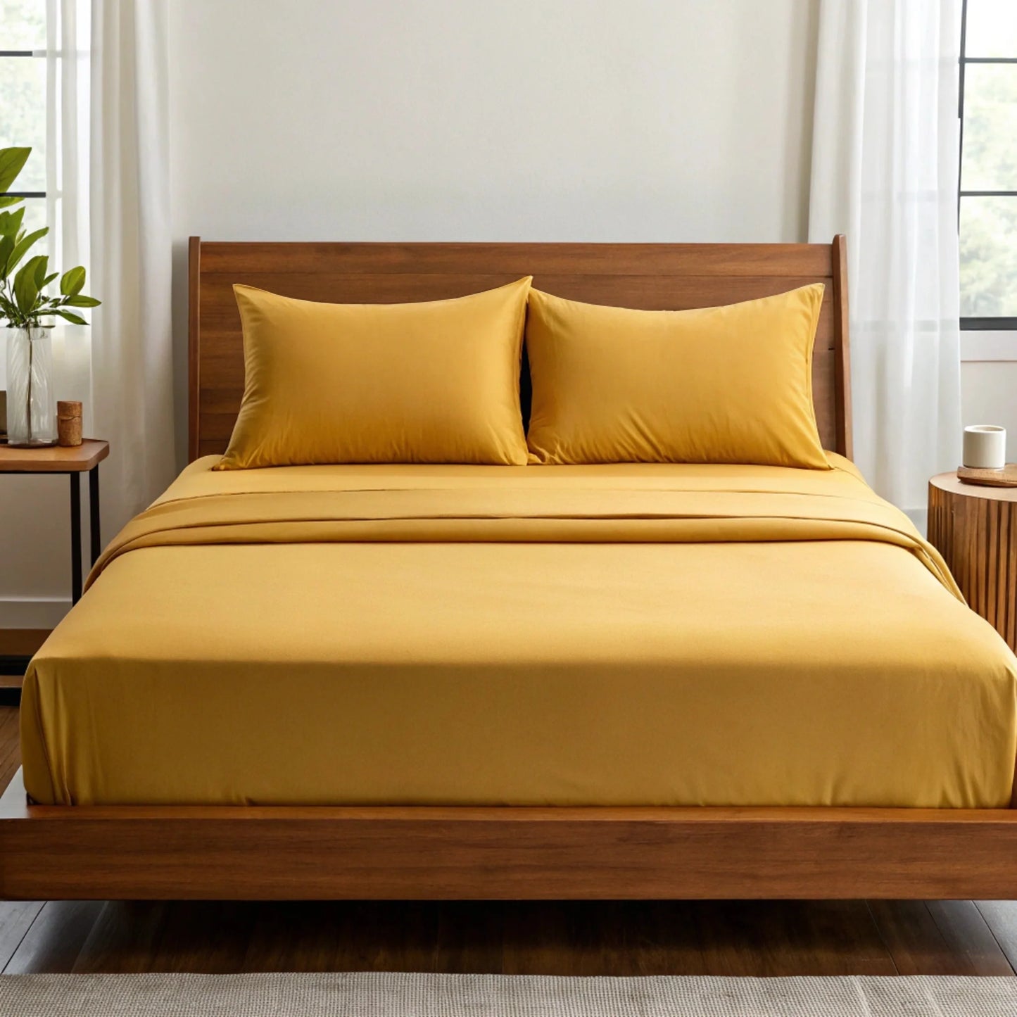 Copper Infused Bamboo Sheet Set / Cooling Comfort / Odor-reducing / Perfect fit, every time