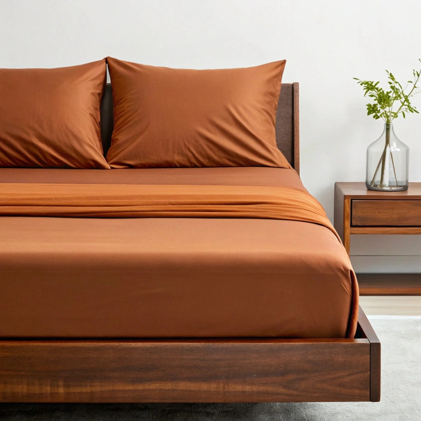 Copper Infused Bamboo Sheet Set / Cooling Comfort / Odor-reducing / Perfect fit, every time