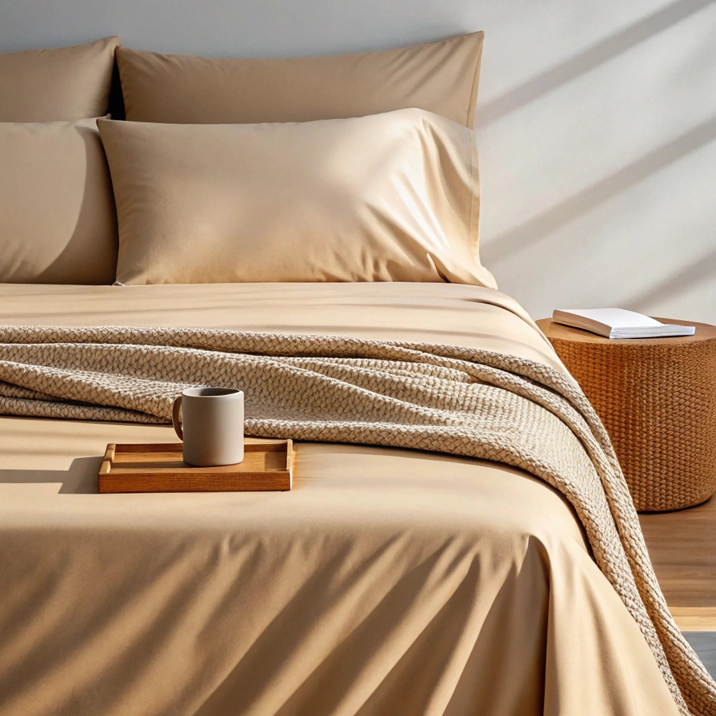 Copper Infused Bamboo Sheet Set / Cooling Comfort / Odor-reducing / Perfect fit, every time