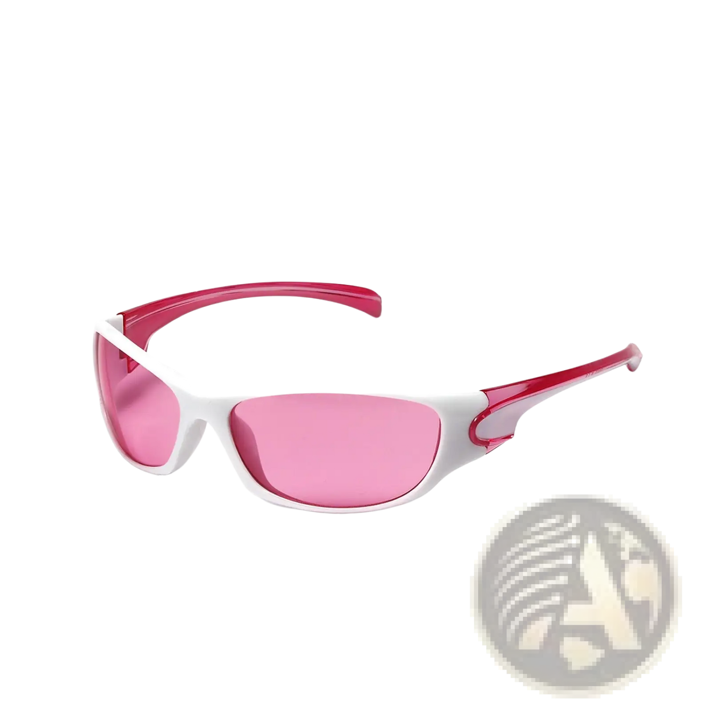 Cyberpunk Metallic Shield Sunglasses with Pc Lenses