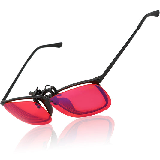 Night-time Max Clip-on Blue Light Blocking Glasses / Late-night Gaming / Flip-up Feature